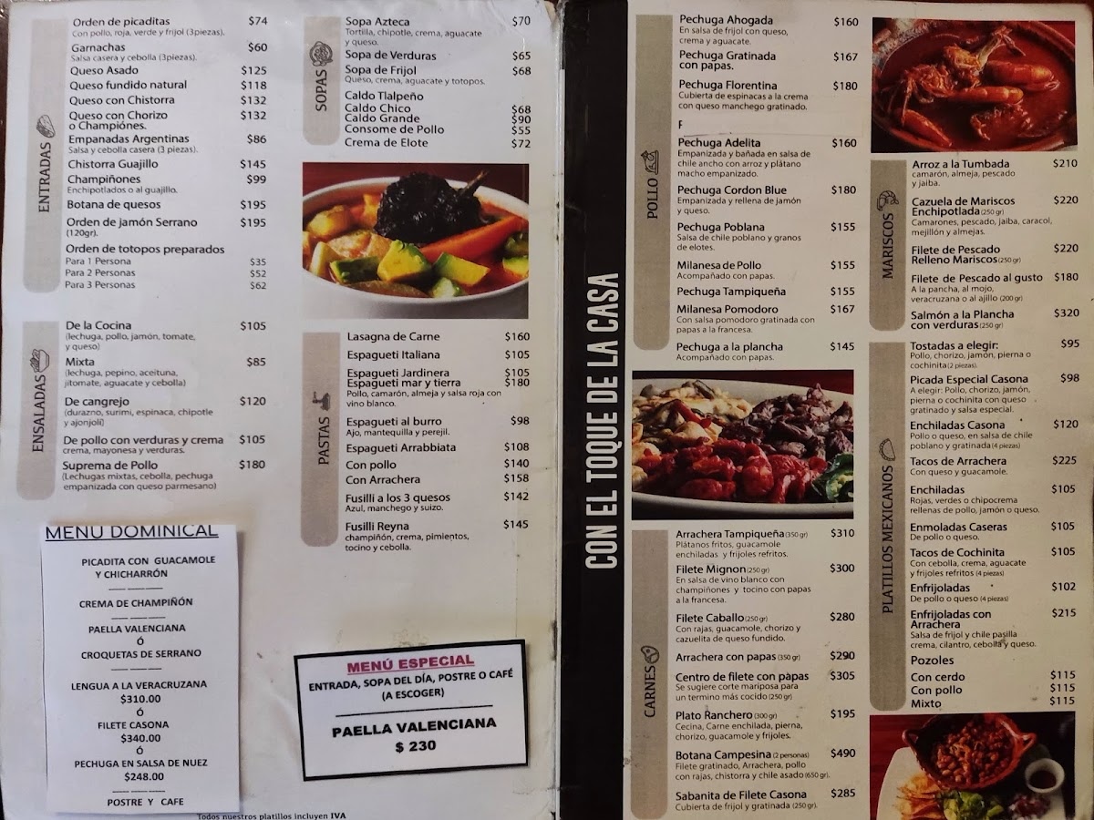 La Casona del Beaterio Menu - Image 6